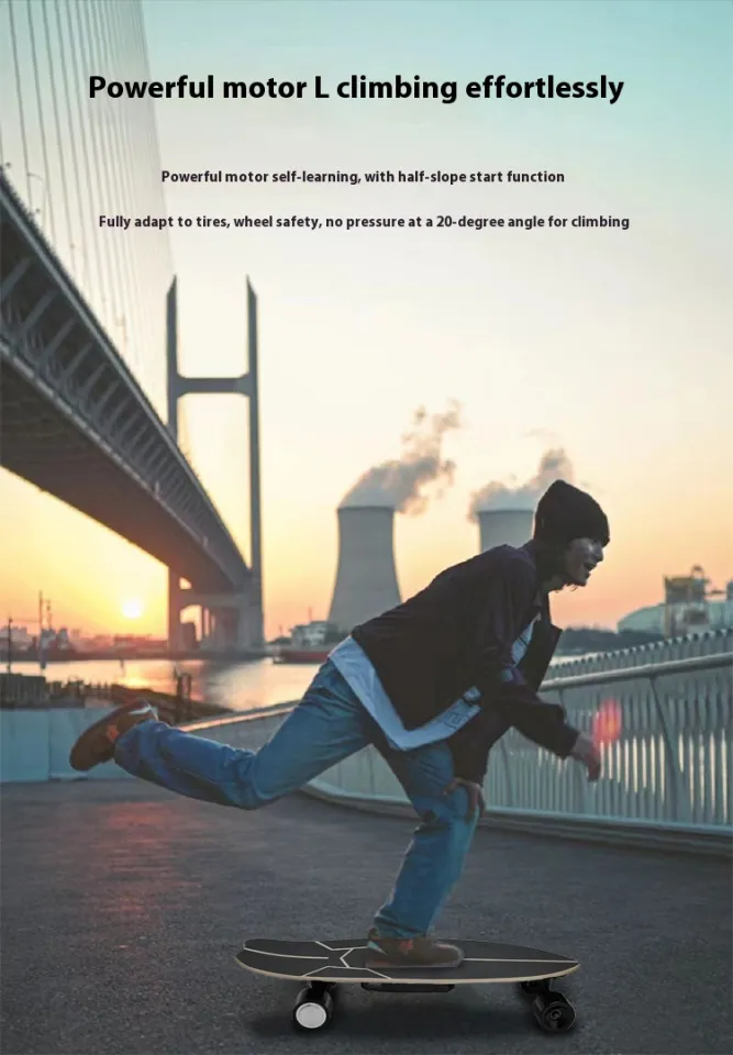 Custom All Designs - XINYAN 4WD Electric Skateboard with Dual