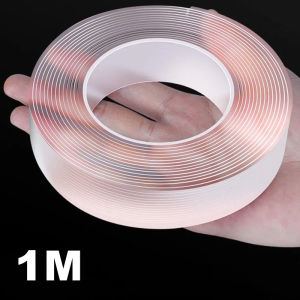 Nano Double Sided Tape 1M/3M/5M Strong Viscosity Waterproof Reusable Multifunction Sticky Tapes Traceless Nano Tape Sticky Double-Sided Tape