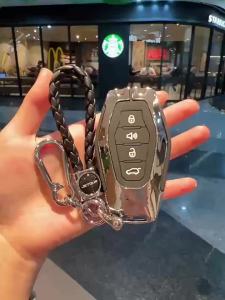 Jetour VT9 VT-9  X90plus X70plus X96 L9 Car key case key cover cover keychain buckle