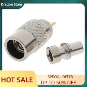 Dragon 1 Bộ chuyển đổi đầu nối hàn thẳng phích cắm đực UHF pl259 cho RG58-3 rg8u