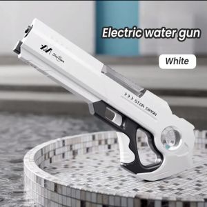 Electric Water Gun Auto Water Filling Auto Absorption Continuous Firing Long Range Shoting Water Fun
