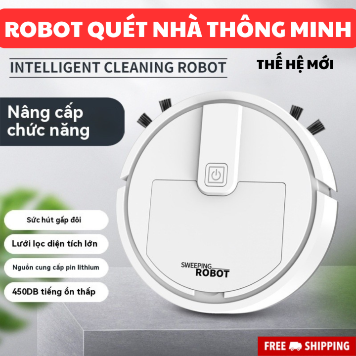 [THẾ HỆ MỚI] ROBOT QUÉT NHÀ THÔNG MINH XLS01 - ROBOT HÚT BỤI TỰ ĐỘNG ...