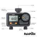 RainPoint Digital Tap Timer Programmable, Rain Delay, Auto Irrigation, IPX4, LCD, Up to 3 Plans/Day. 