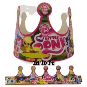 HappyBaloon Partybaloon Topi Ulang Tahun ultah Anak Perempuan Laki Laki Mahkota aksesoris Hiasan Perlengkapan Pesta