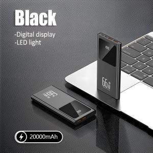WANKEI LENTIVEN Powerbank 20000 mAh Mini Size Portabel Fast Charging Charger K10
