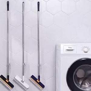 【Agate Design】4IN1 Toilet Brush Magic Scrub Broom Penyapu Lantai Penggosok Sapu Berus Lantai Tandas Floor Cleaning Brush
