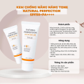 Kem chống nắng nâng tone Dr Lady Natural 60ml Hàn Quốc SPF50+ giúp nâng tone mỏng nhẹ kiềm dầu chống nước. 