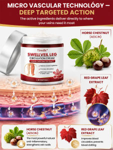 Vascular Cream/Varicose Vein Cream/Leg Care Cream/3 Minute Quick Soothing Care/For Daily Leg Care