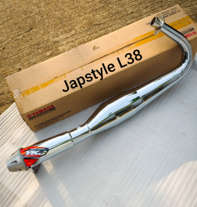 Knalpot RX KING Kolong Japstyle Chrome YKJ Garing Super NgebazZ Original YKJ Racing Istimewa