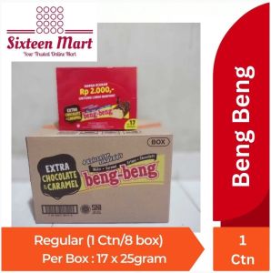 Beng Beng Wafer Extra Chocolate & Caramel 1 Carton with 8 box | Beng Beng Maxx | bengbeng max | Kalpa (SG)