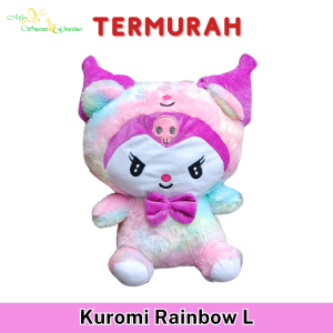 Boneka kuromi rainbow Boneka kuromi warni Boneka sanrio Boneka lucu murah | 11574 [TERMURAH!!!]