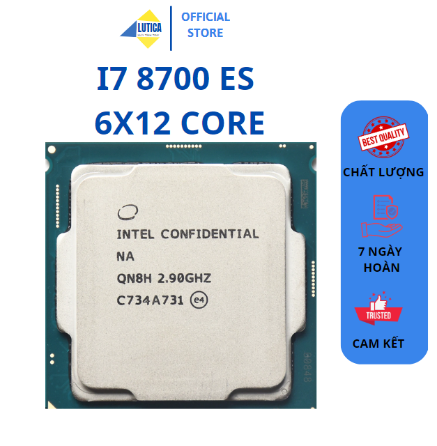 CPU I7 8700T ES/I7 8700 ES 6X12 CORE GEN 8 SOCKET 1151V2 QN8J/QN8H