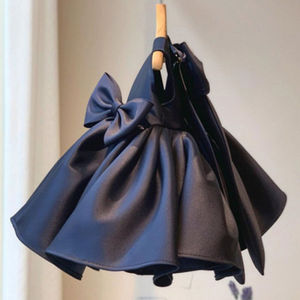 MQATZ cuộc thi trẻ em lễ Rửa Tội 1 năm Đầm sinh nhật cho bé gái rắn váy dạ tiệc công chúa nơ to 2-10 năm l2009