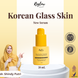Reglow New Perfect Glowing Whitening Serum & New Intensive Whitening Night Cream |Mencerahkan |Pudarkan Flek