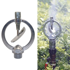 1/2 inch external thread butterfly rotating sprinkler head 360° automatic rotating sprinkler garden park lawn irrigation sprinkler head