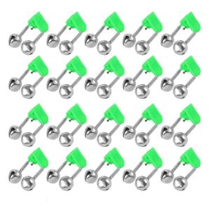 Fishing Bells Fishing Alarm Twin Bells Fishing Bells Clip Fishing Rod Alarm with Double Alert Bells Fishing Bites Alarm