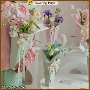 [Towering Pride] 1PC Hoa Gói Giấy Hộp Quà Tặng Bó Hoa Bao Bì Túi Hoa Giấy Gói Vật Liệu Tốt Nghiệp Wedding Party Nguồn Cung Cấp