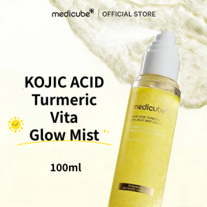 【Ship From SG】Medicube Kojic Acid Turmeric Vita Jelly Mist Serum 100ml -designed to brighten and revitalize tired dull-looking skin