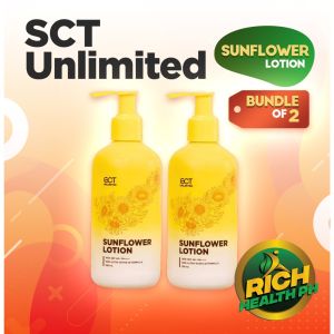 SCT Unlimited Sunflower Lotion New & Improved w/ Spf Ultra White-10 Formula 250mL