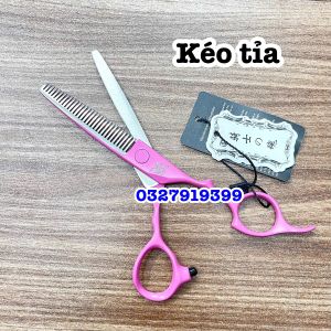 Kéo cắt tóc Chiến Binh hồng - Kéo cao cấp Nhật ShenShi 6.0 in