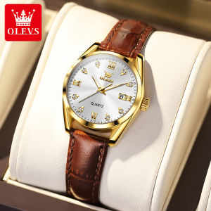 Hot Sale！OLEVS Watch For Women Original Import Waterproof Quartz Movement Luxury Fashion Women Watch Diamond Dial Best Gift