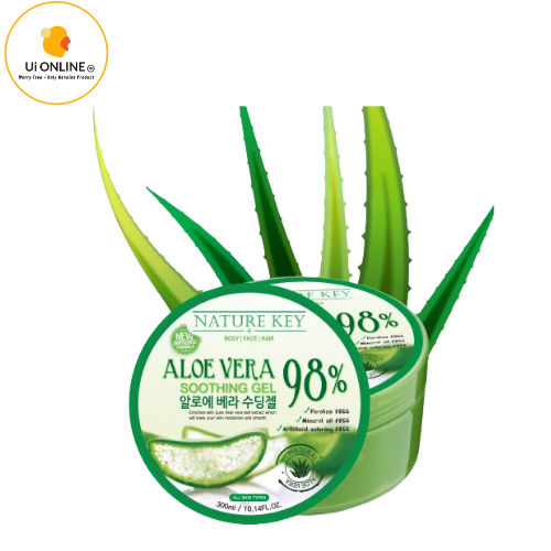 NATURE KEY Aloe Vera Soothing Gel (300ml) | Lazada