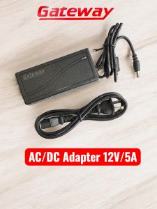 Gateway AC to DC อะแดปเตอร์ Adapter 12V 5A 5000mA (ขนาดหัว 5.5 x 2.5 มม.)