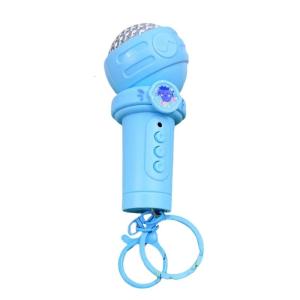 Multicolor Kids Voice Recording Keychain Portable Microphone Toy Reusable Playback Function For Children Kids Boy