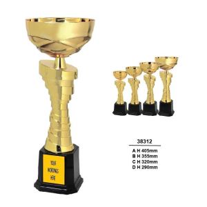 Metal Cup Trophy/Cenderamata/Piala Pusingan Besi Cawan/Anugerah/Hadiah/Cenderahati/Big (FREE LABEL)