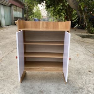 Kệ Giày mới nhất 2024 cánh trắng  kệ giày thông minh sang trọng chất gỗ MDF  kích thước 80x60x30cm chất lượng cao