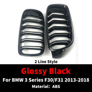 Tuning Accessories Front Grille Inlet Grill Mesh For BMW F30 F31 F35 3 Series 318i 320i 320d 328i 330i 330d 335i 340i 2013-2018
