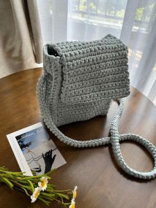 Handmade Crochet bag 手作编制包