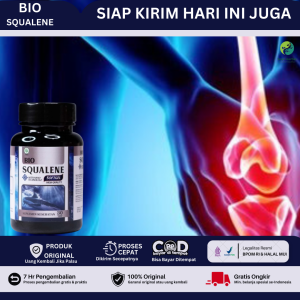 Obat Pengapuran Sendi Lutut Keropos Lutut Bengkak Pelumas Sendi Lutut Kaku Sakit Saat Di Tekuk Mempercepat Penyembuhan Patah Tulang - Bio Squalene