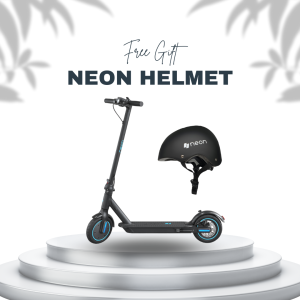 NEON X1 Premium Electric Scooter (30km/h 350W 25km Range) Free Gift