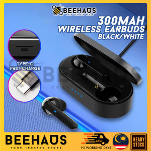 BEEHAUS Wireless Earbuds Mini TWS 5.0 Bluetooth Earphone True Wireless Handsfree Headphone Waterproof Touch Call