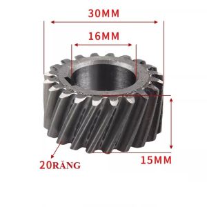 Nhông Bánh Răng Nghiêng CBD20J Nhông trục mô tơ lái Hộp Số Xe Nâng Tay Điện Heli mã 02.01.00702