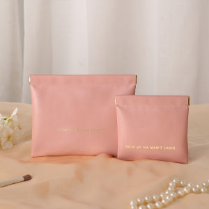 Mini Cosmetic Bag Makeup Pouch Portable Toiletry Bag Lipstick Earphones Charging Cable Storage Makeup Organizer Coin Purse Travel Essential Small Organizer Pouch Storage Bag Women Girls Cosmetic Case