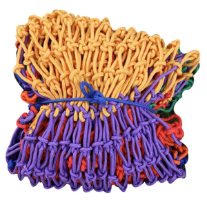 1*2M Color Safety Net Rainbow Kids Anti-Fall Rope Net Stair/Balcony Nylon Rope Protective Net