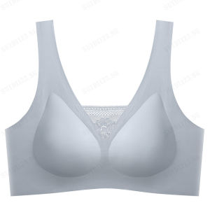 Stylish Lace Bra  No Underwire Ensures Comfort and Prevents Transparency Ideal for Sports
