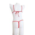 Lingerie Seksi Bra Set Sexy Lingerie Lace Transparent Open Bra G-String Bikini A1290. 