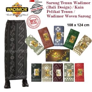 Ready to wear Wadimor cotton woven sarong/Kain Pelikat Tenun (Bali Design) [SINGAPORE SELLER]