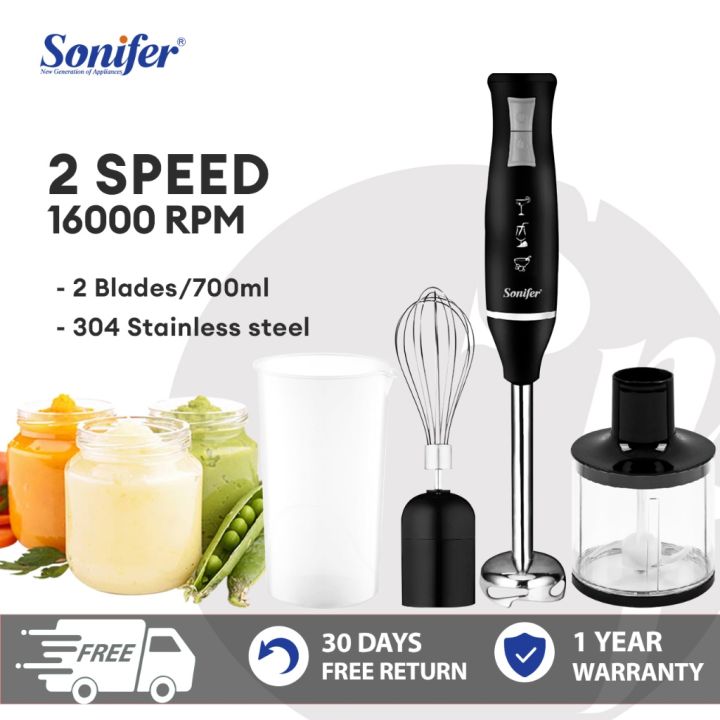 Sonifer hand blender baby food processor electric hand mixer meat