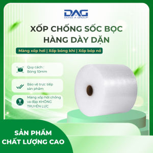 [HCM - HỎA TỐC] Cuộn xốp chống sốc  màng xốp hơi bọc hàng  xốp chống bể vỡ BAO DÀY DẶN đủ size dài 100m giao nhanh