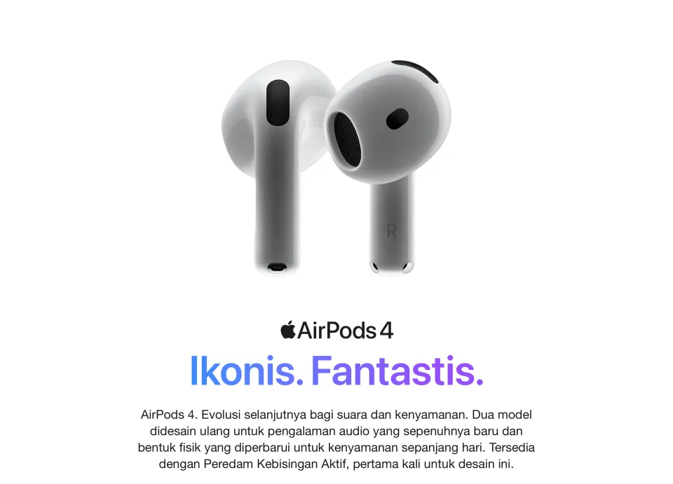 APP Apple AirPods (4th Gen) Airpods 4Th Gen Bluetooth Daya
