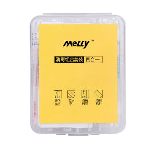 4 in 1 home disinfection emergency kit sticker travel first aid supplies