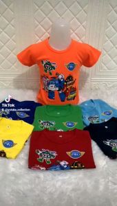 KAOS ANAK LAKI-LAKI ROBOCAR POLI USIA 1-10 TAHUN // BAJU ANAK COWOK