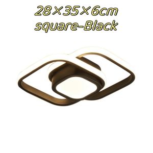 3 Warna Lampu Plafon LED Ceiling Light Lampu Hias Rumah Ruang Tamu Kamar Minimalis Tempat Lampu Plafon Ceiling Lamp Tiga warna lampu tahan lama