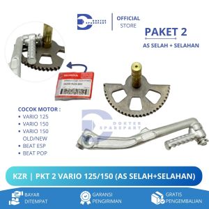 KZR PAKET 2 (HONDA HEMAT) AS SELAH + SLAHAN VARIO 125 / VARIO 150 / BEAT / ENGKOLAN / GIGI KAMPAK