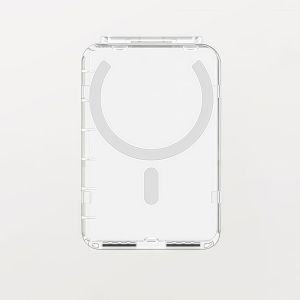 YESHE 2 Card Slots For MagSafe Card Sleeve Shockproof Transparent Wallet Phone Case Detachable ic Stand Card Holder for iphone 17/16/15/14/13/12
