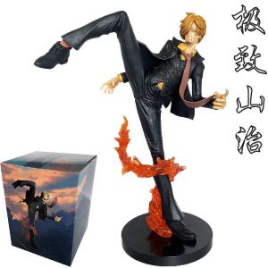 โมเดลซันจิ โมเดลวันพีช Sanji Black Leg OnePiece Figure 28cm Big Size (injured after Battle Ver.) บรรจุอยู่ในกล่องพีวีซี วันพีซ โมเดล ฟิกเ ฟิกเกอร์ Vinsmoke Sanji ซันจิ